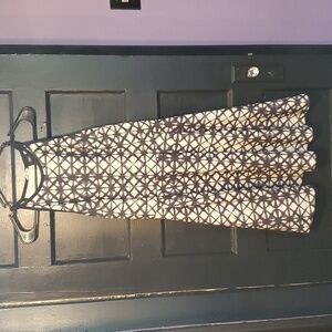 Geometric Skater Dress